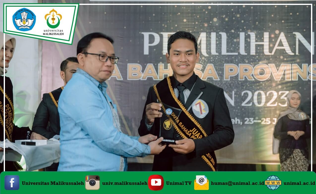 Mahasiswa Teknik Informatika Unimal Wakili Aceh Sebagai Duta Bahasa Tingkat Nasional
