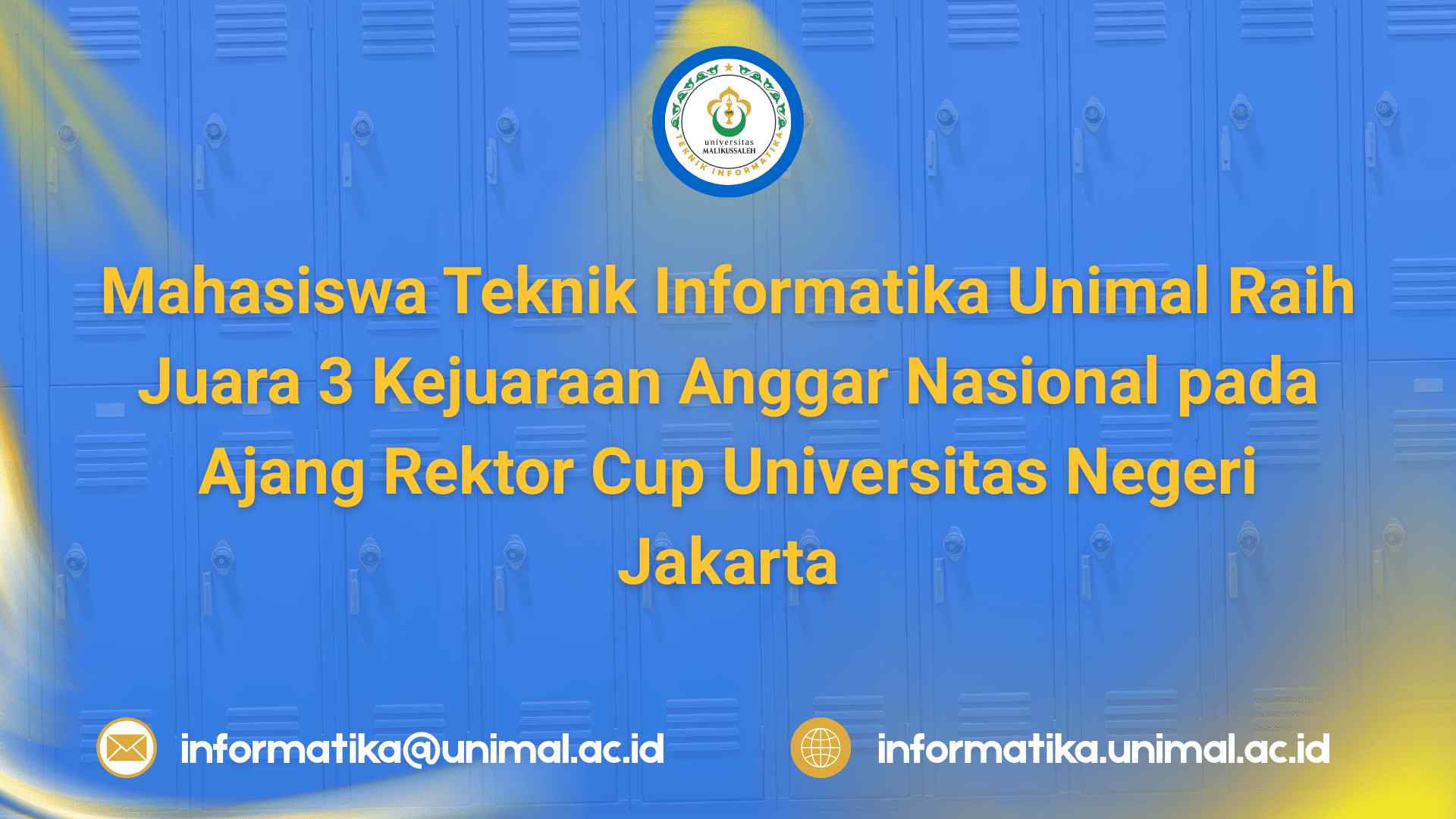 Mahasiswa Teknik Informatika Unimal Raih Juara 3 Kejuaraan Anggar Nasional pada Ajang Rektor Cup Universitas Negeri Jakarta