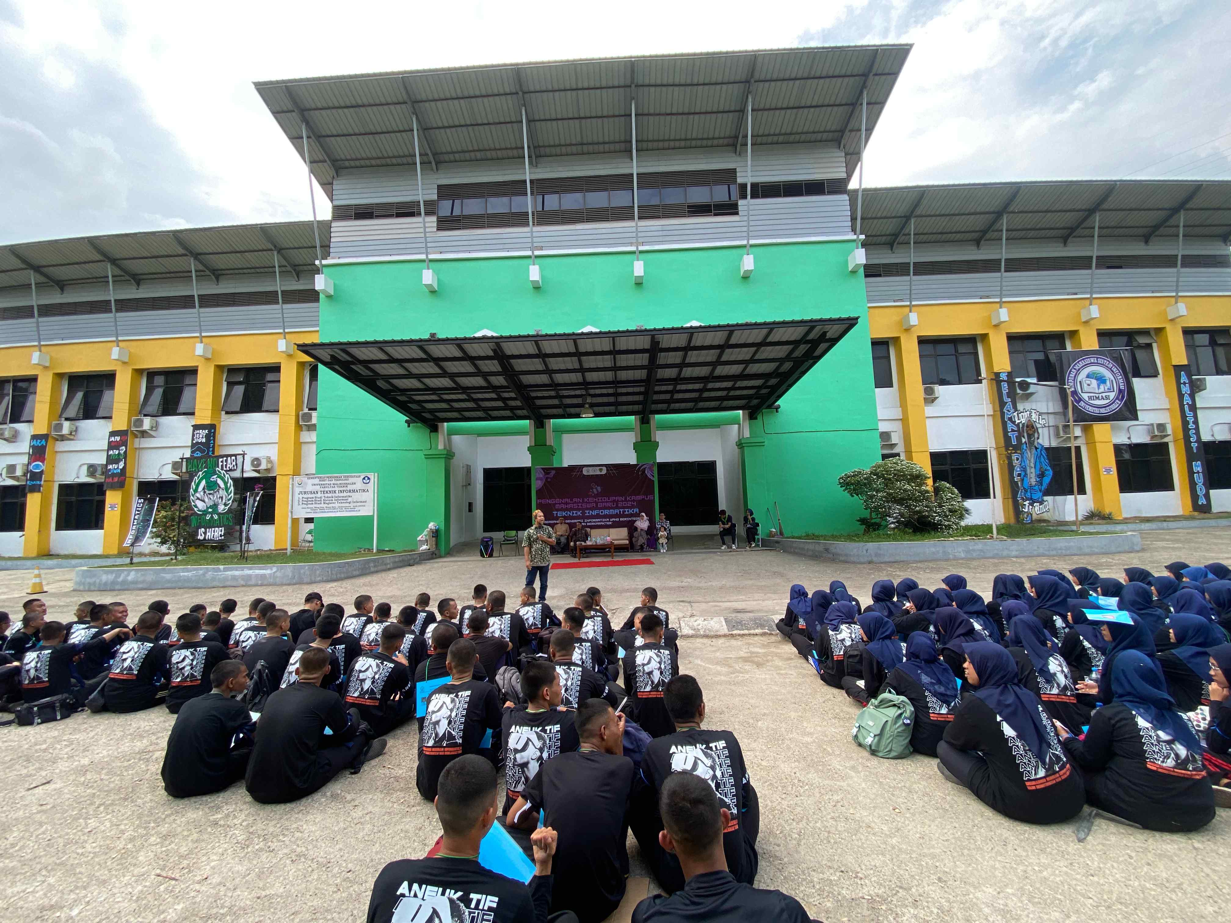 PKKMB 2024 HIMATIF Unimal: Awal Perjalanan Mahasiswa Baru Teknik Informatika yang Inspiratif