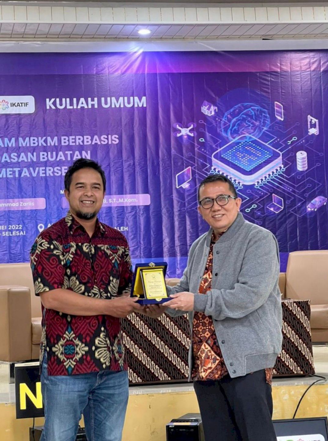 Jurusan Informatika Universitas Malikussaleh Gelar Kuliah Umum dan Workshop Robotik