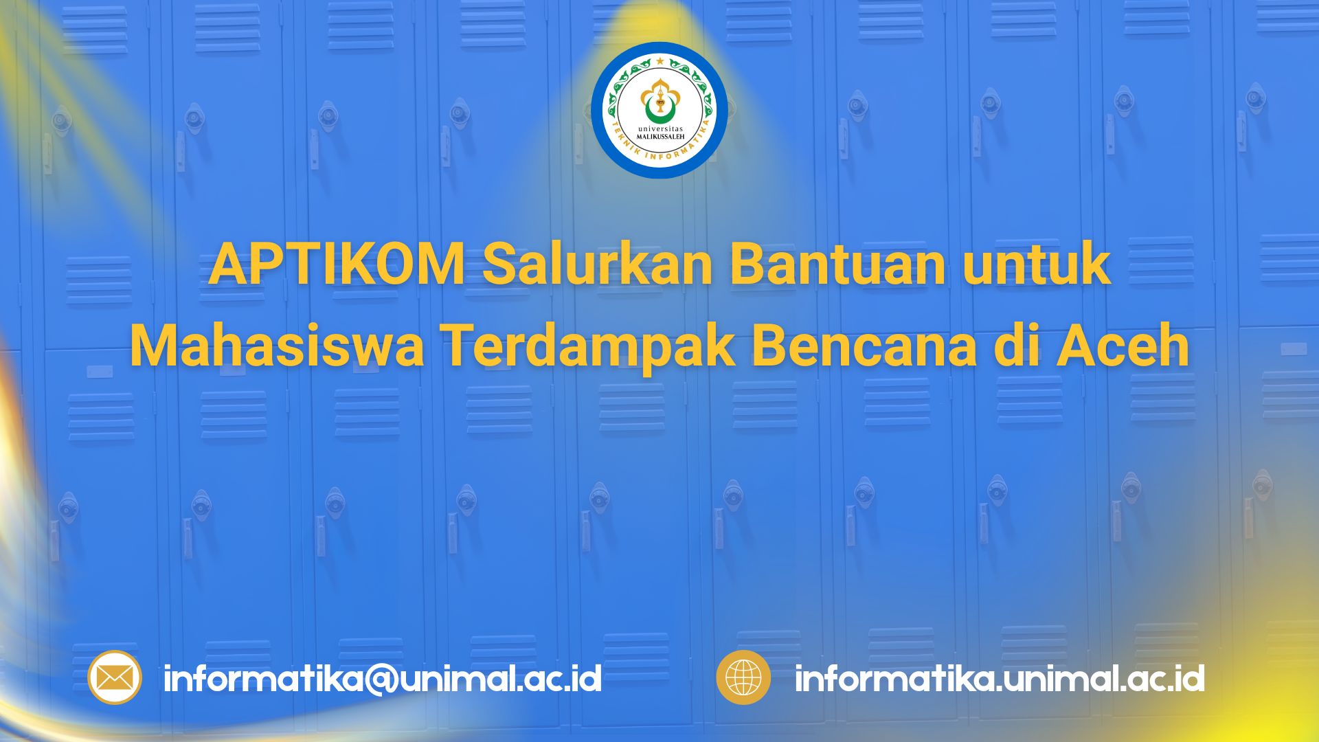 APTIKOM Salurkan Bantuan untuk Mahasiswa Terdampak Bencana di Aceh