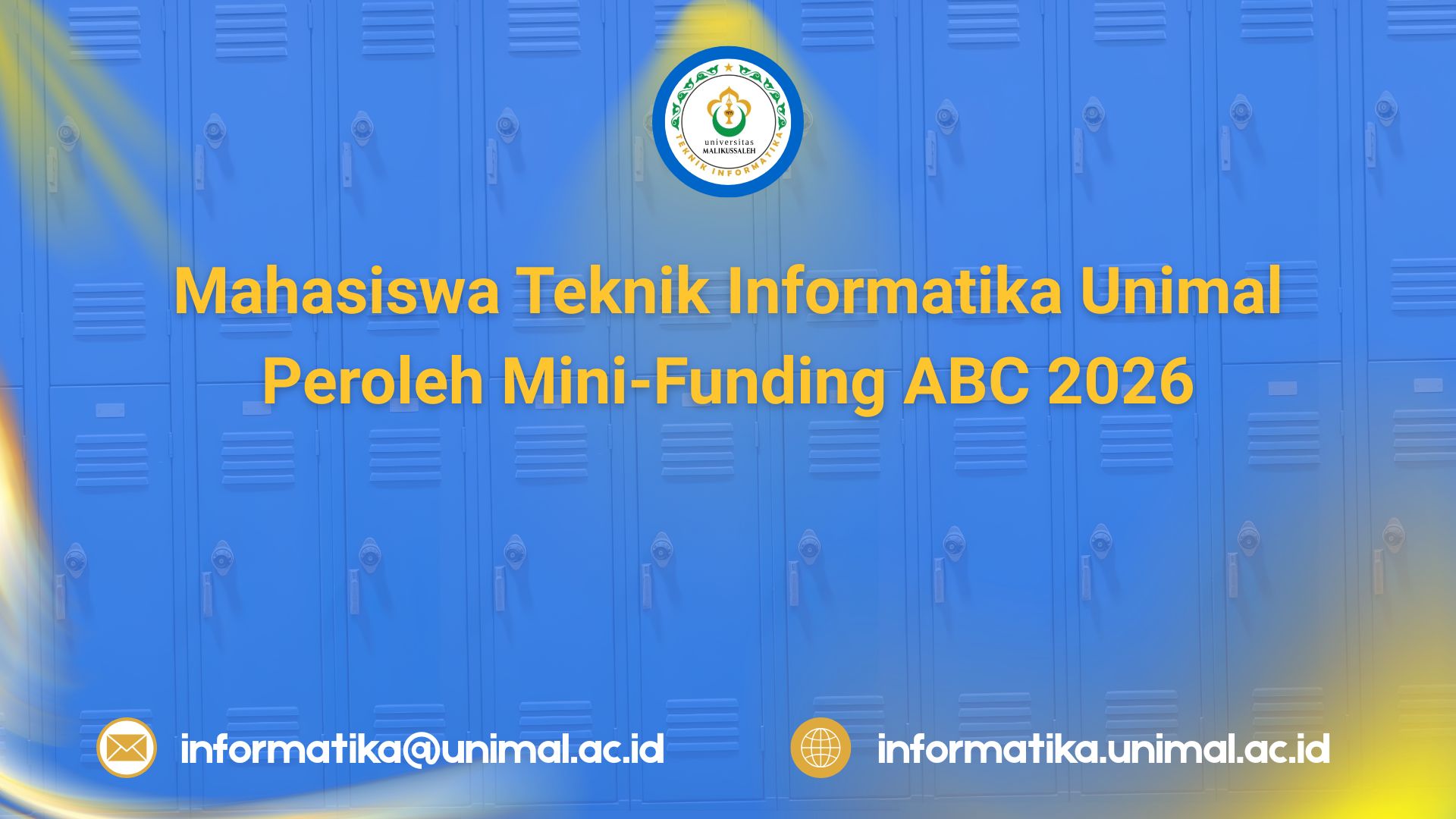 Mahasiswa Teknik Informatika Unimal Peroleh Mini-Funding ABC 2026