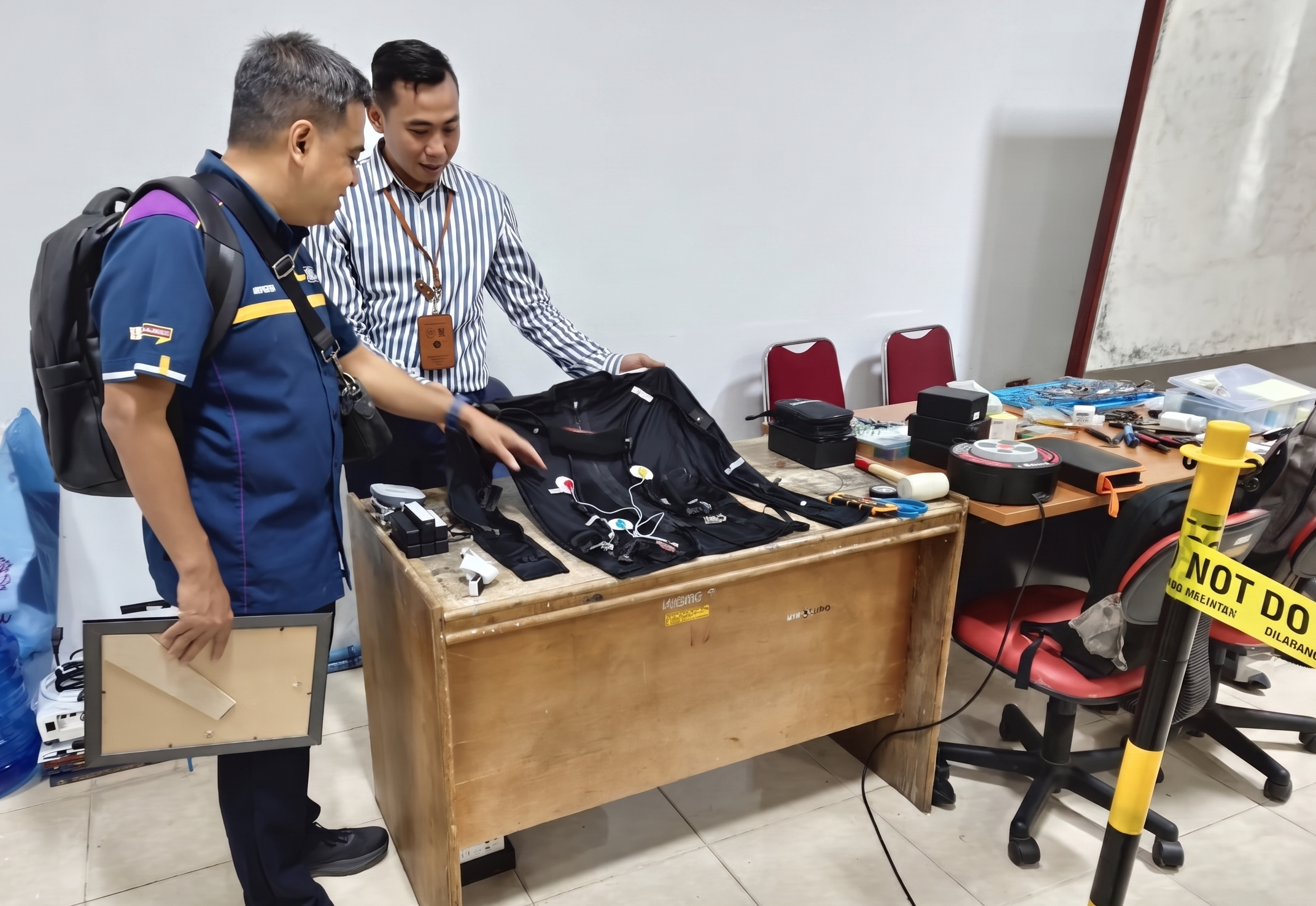 Dosen UiTM berkunjung ke Lab Drone dan IoT Teknik Informatika Unimal